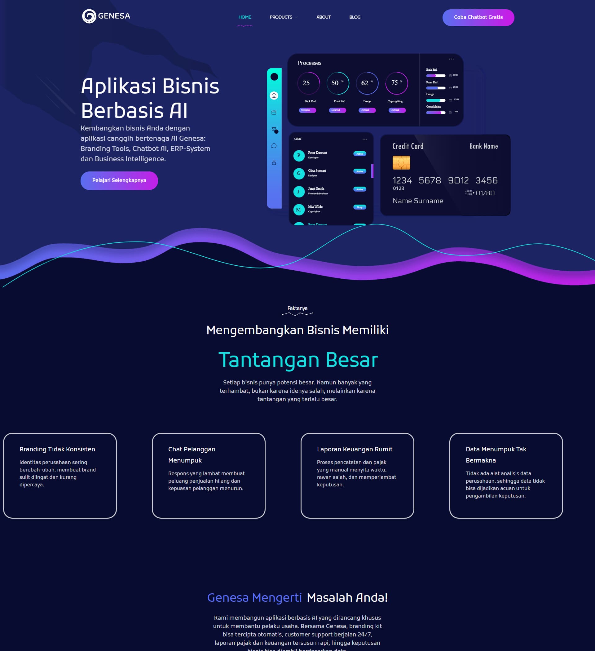Genesa AI Startup Platform